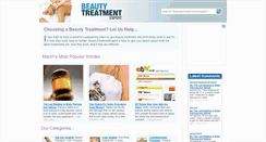 Desktop Screenshot of beautytreatmentexpert.co.uk